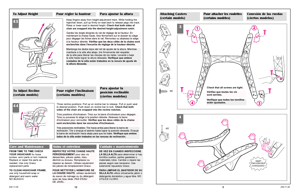 Graco 3650 User Manual | Page 12 / 16