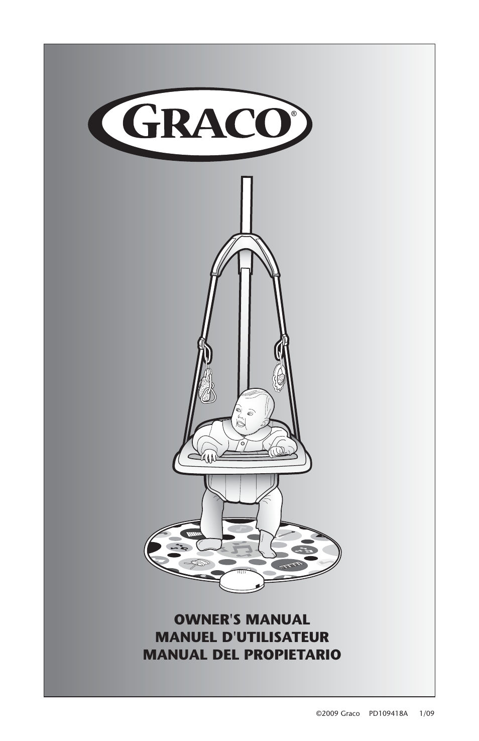 Graco Jump N Jive PD109418A User Manual | 24 pages
