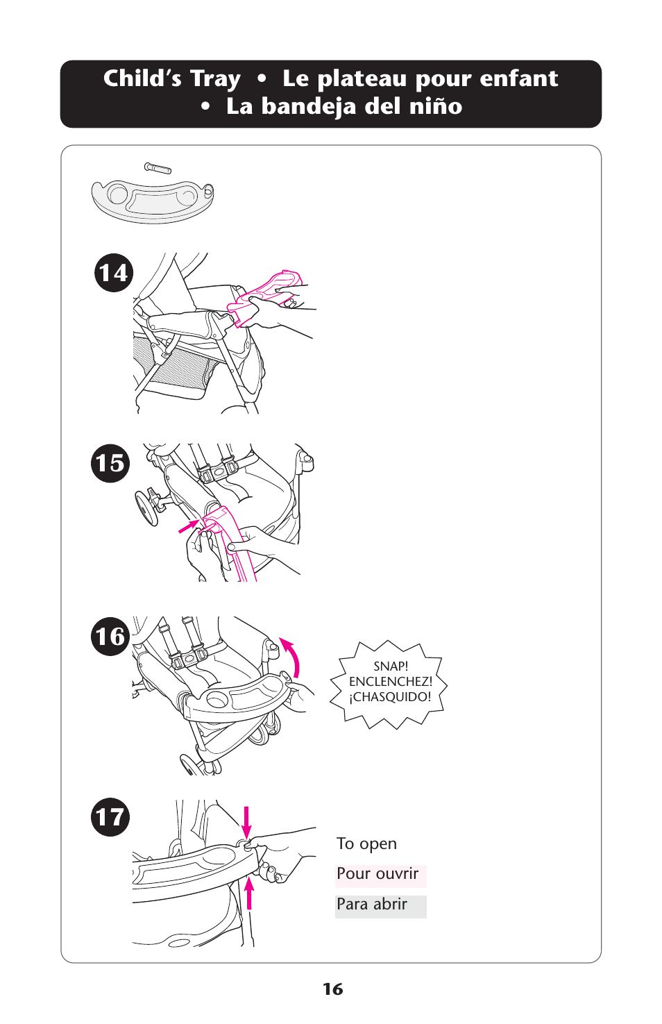 Graco 1776143 User Manual | Page 16 / 40