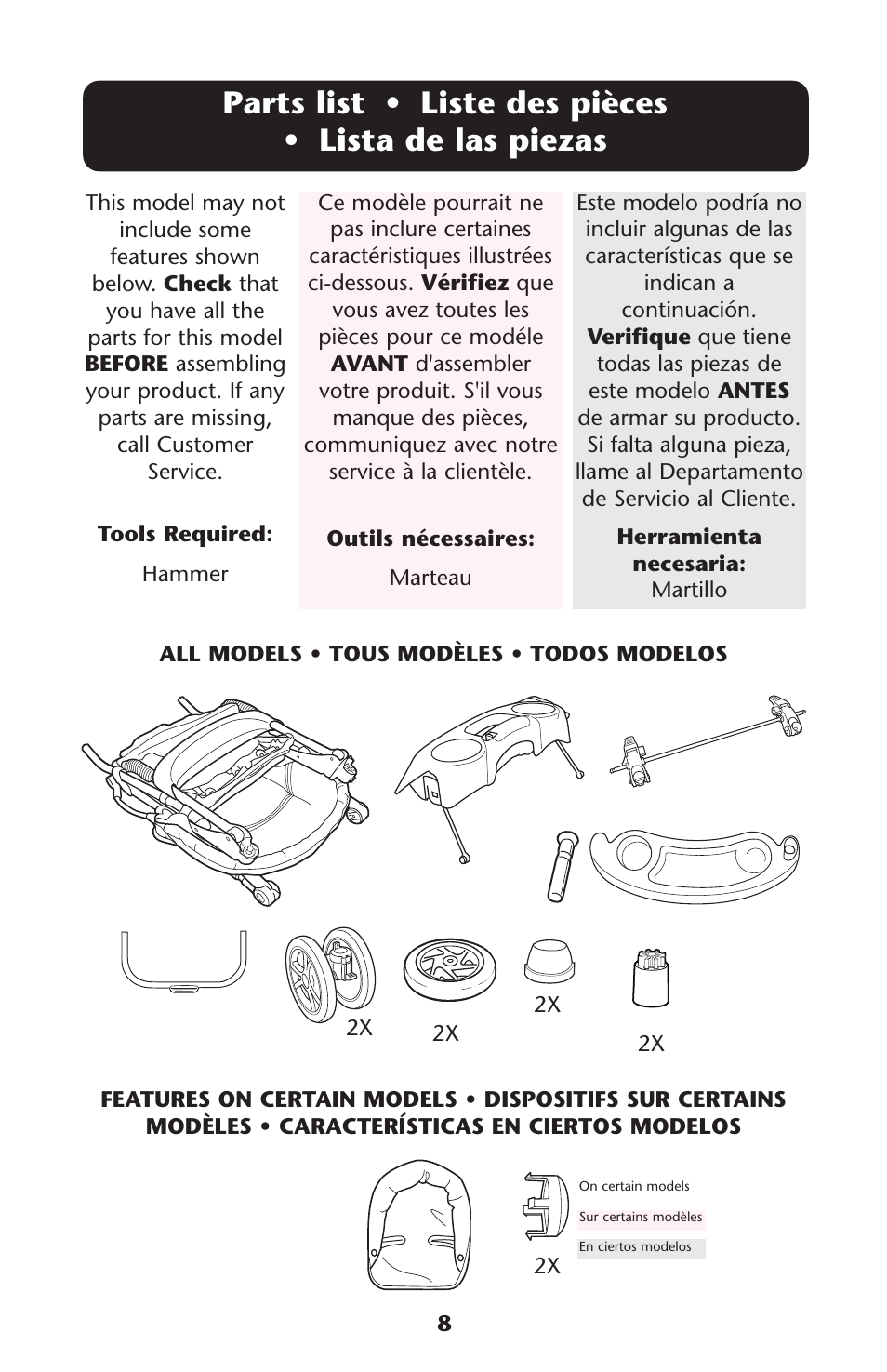 Graco 1776143 User Manual | Page 8 / 40