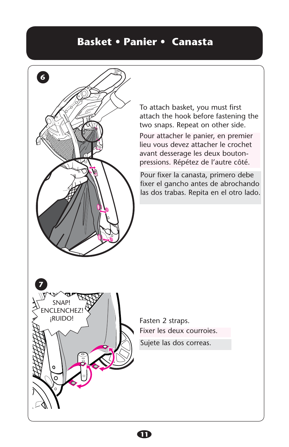 Asket | Graco 1755755 User Manual | Page 11 / 132