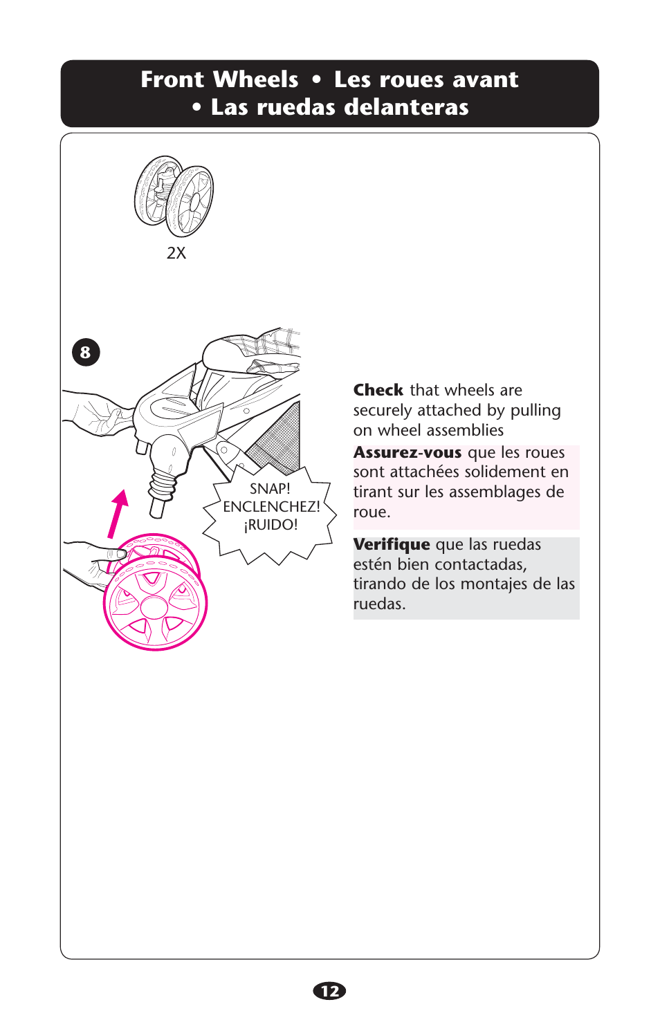 Ront s | Graco 1755755 User Manual | Page 12 / 132