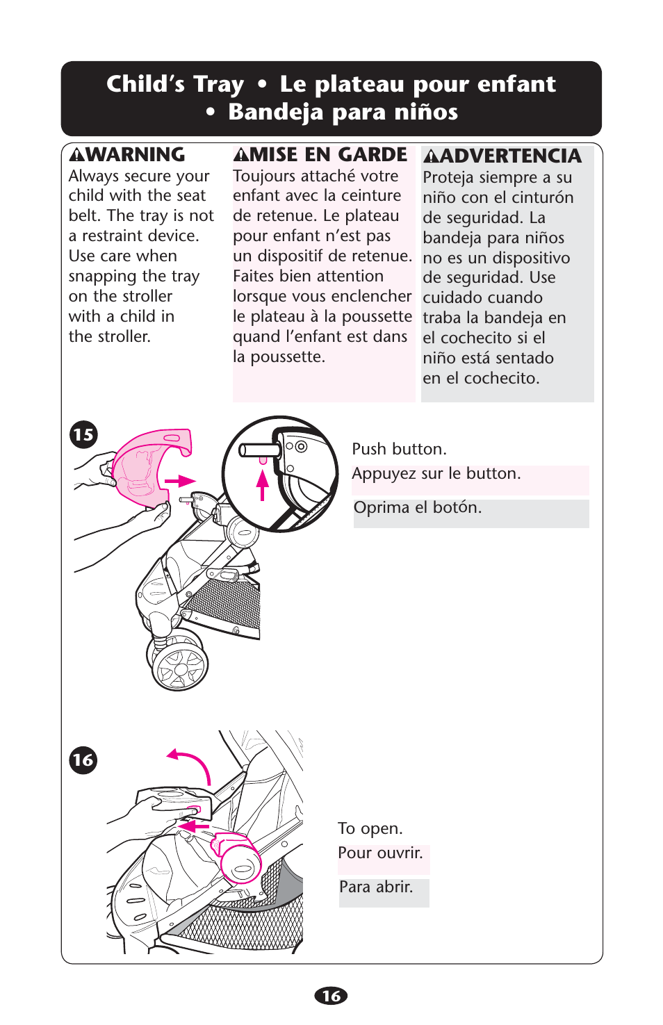 Hilds s | Graco 1755755 User Manual | Page 16 / 132