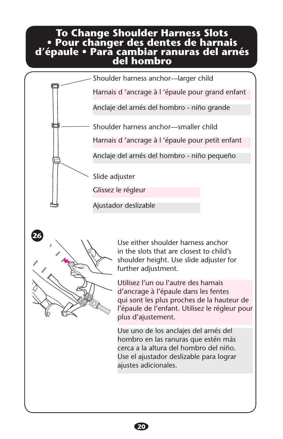 Graco 1755755 User Manual | Page 20 / 132