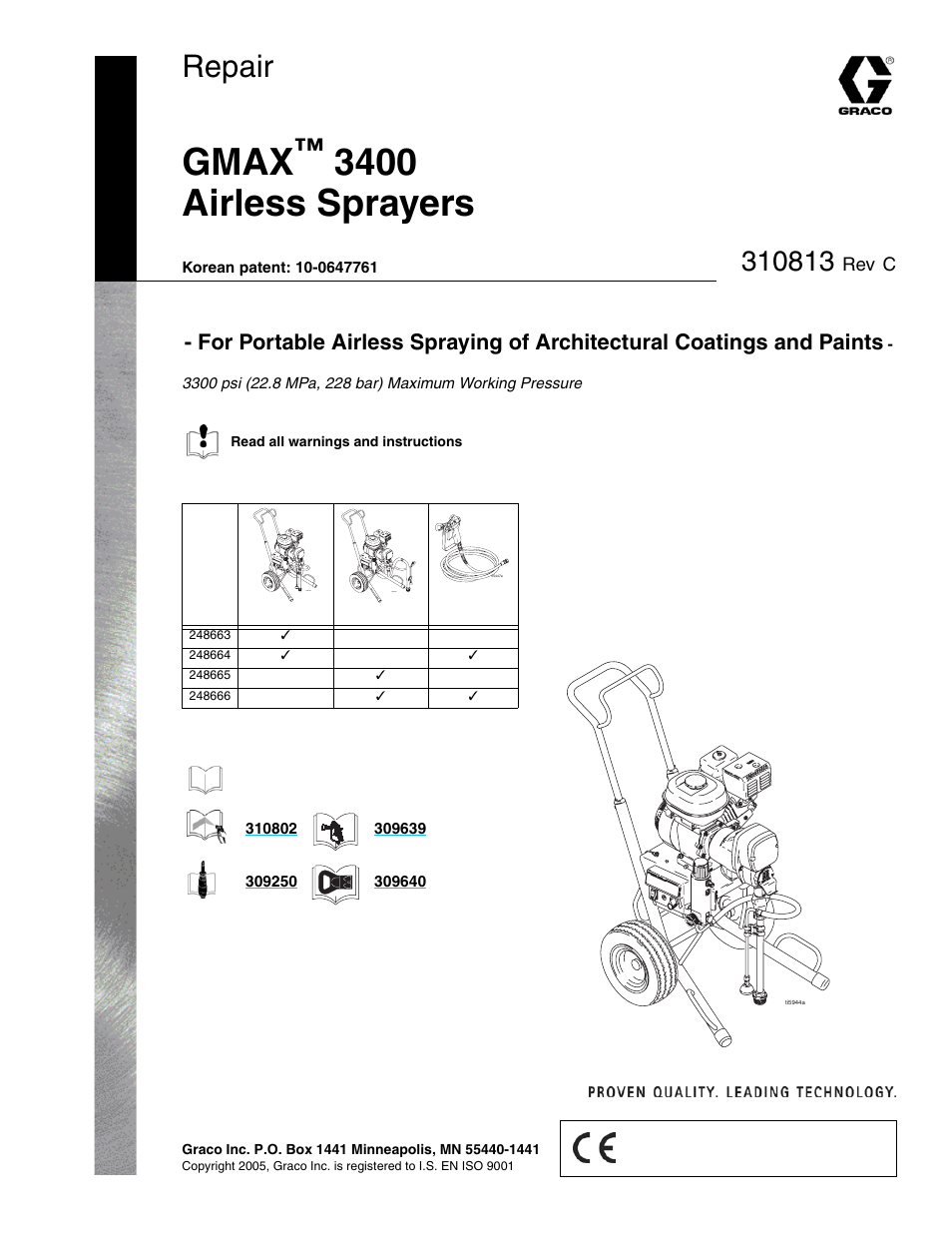 Graco 3400 User Manual | 26 pages