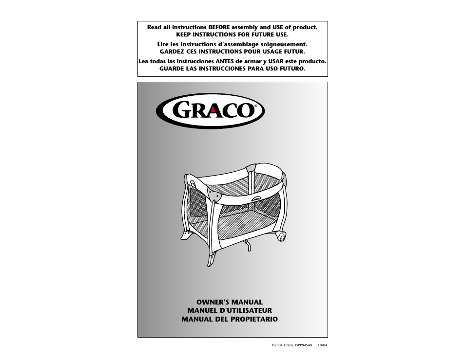 Graco ISPP045AB User Manual | 44 pages