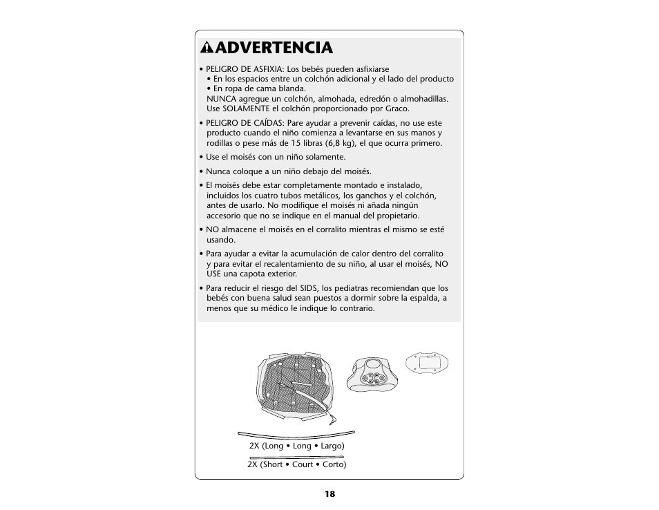 Advertencia | Graco ISPP045AB User Manual | Page 18 / 44