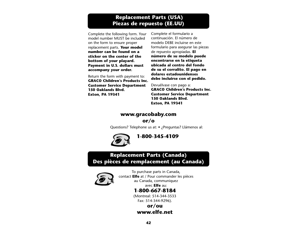 Graco ISPP045AB User Manual | Page 42 / 44