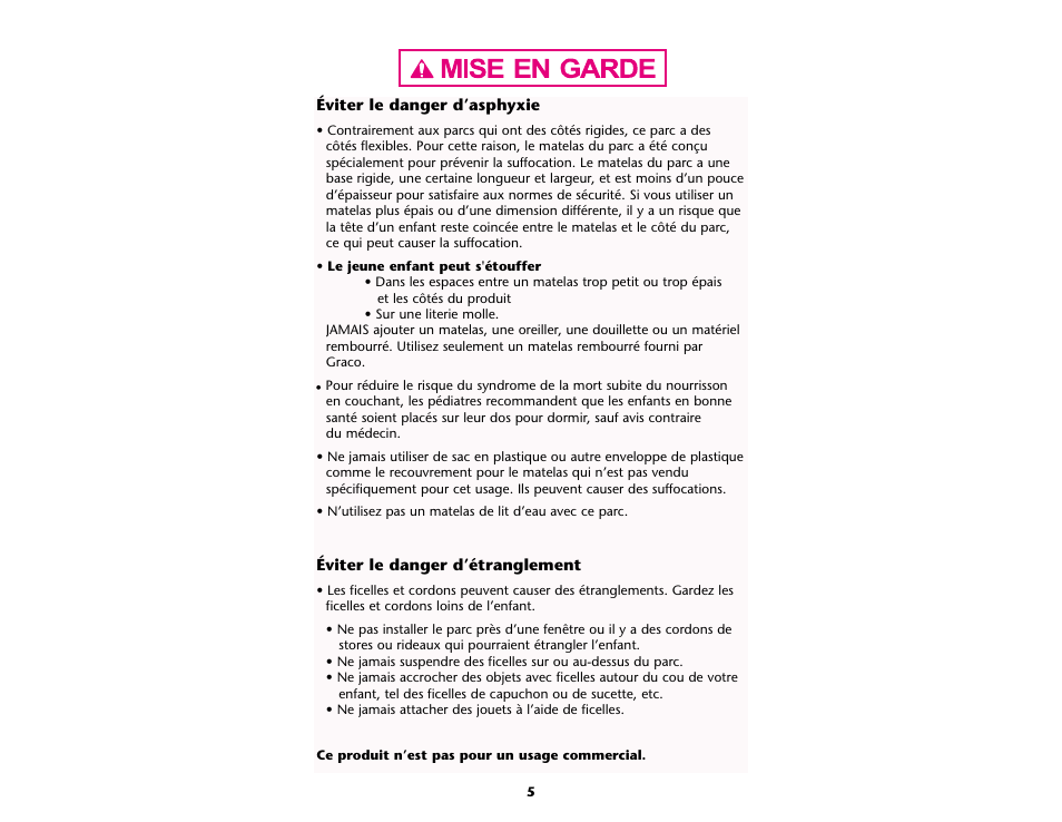 Graco ISPP045AB User Manual | Page 5 / 44