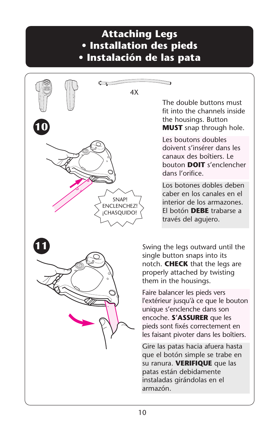 Graco 1D02JON User Manual | Page 10 / 48