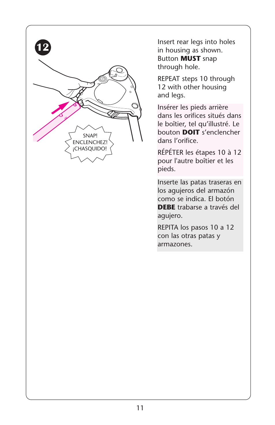 Graco 1D02JON User Manual | Page 11 / 48