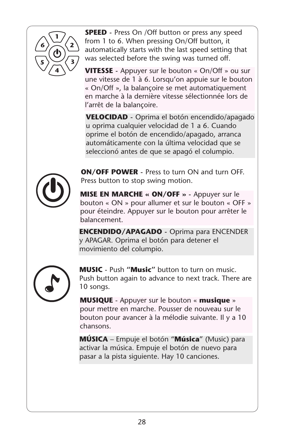 Graco 1D02JON User Manual | Page 28 / 48