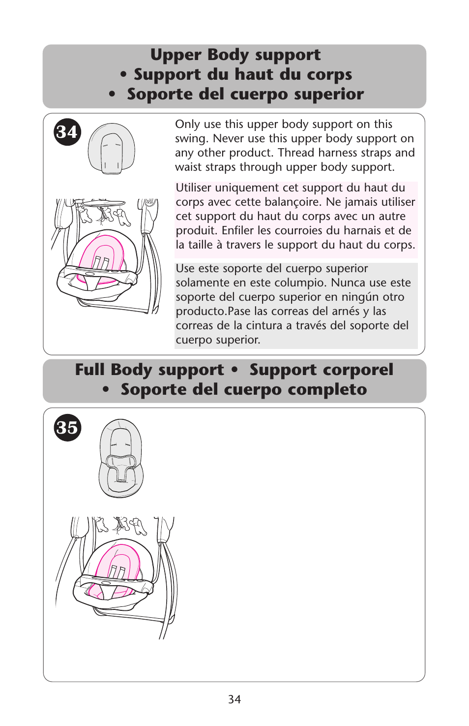Graco 1D02JON User Manual | Page 34 / 48