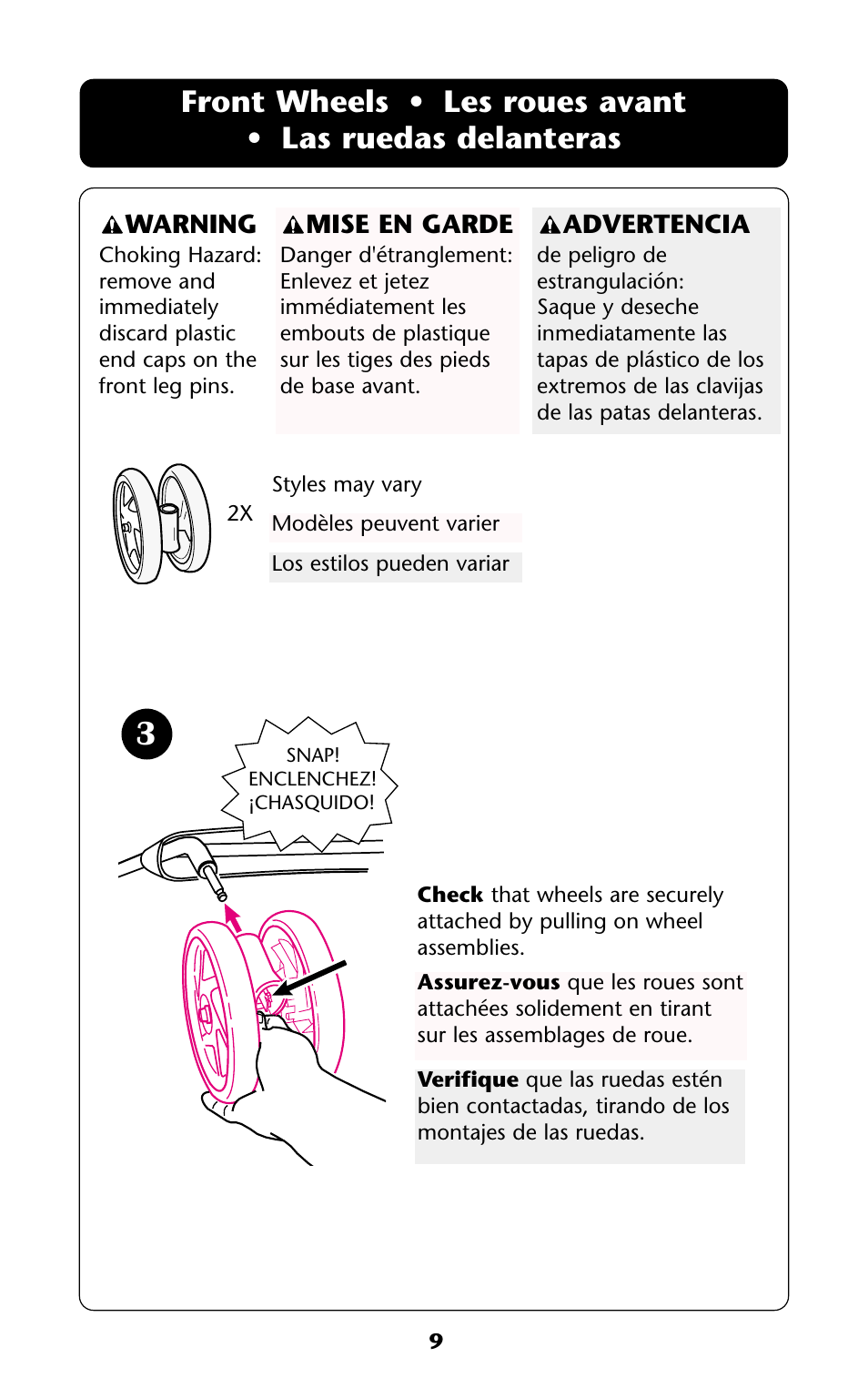 Graco ISPA114AB User Manual | Page 9 / 24