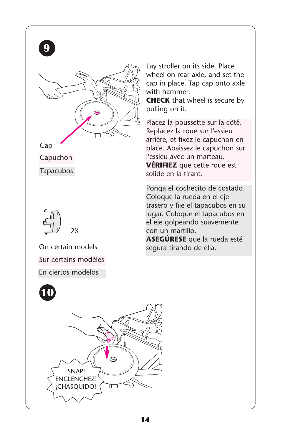 Graco Spree ISPC089BB User Manual | Page 14 / 128