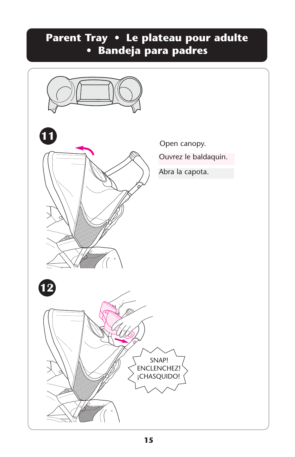 Graco Spree ISPC089BB User Manual | Page 15 / 128