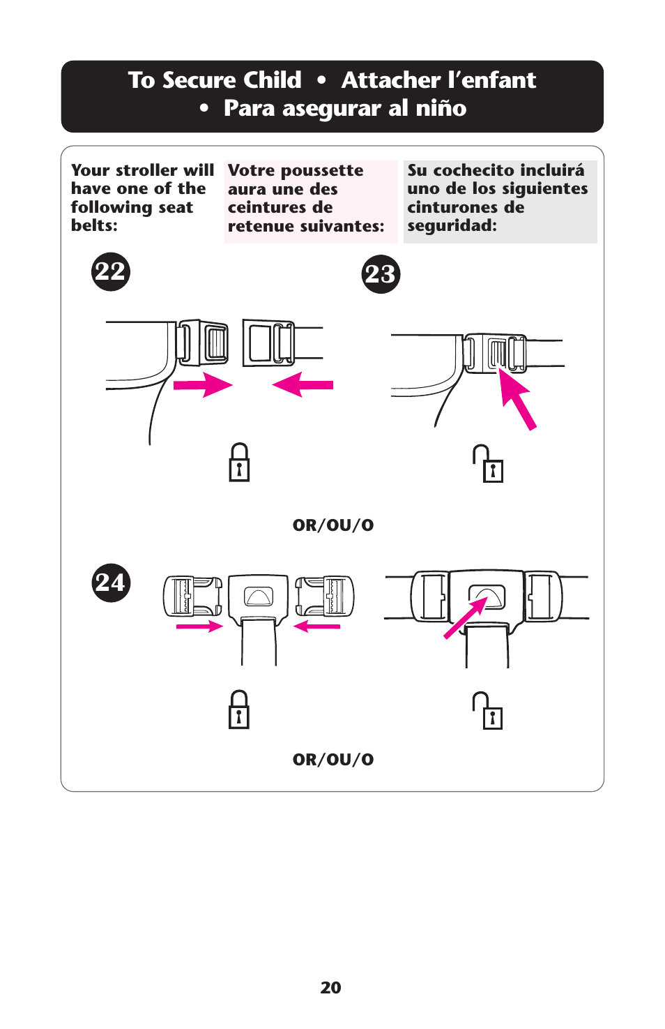 Graco Spree ISPC089BB User Manual | Page 20 / 128