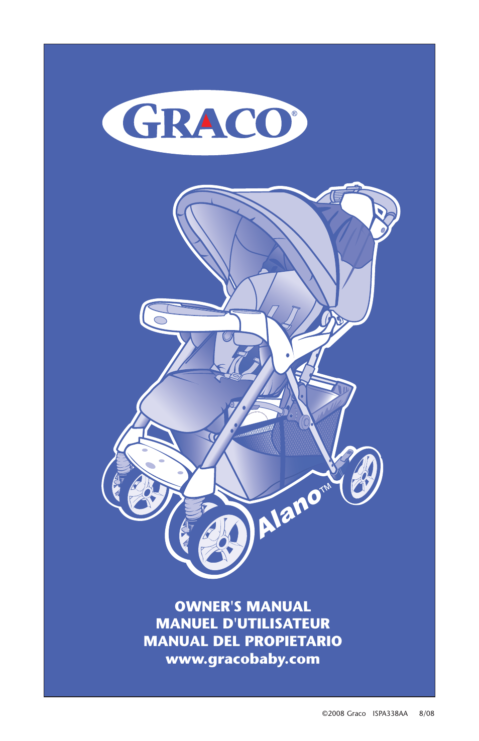 Graco Alano 1751552 User Manual | 112 pages