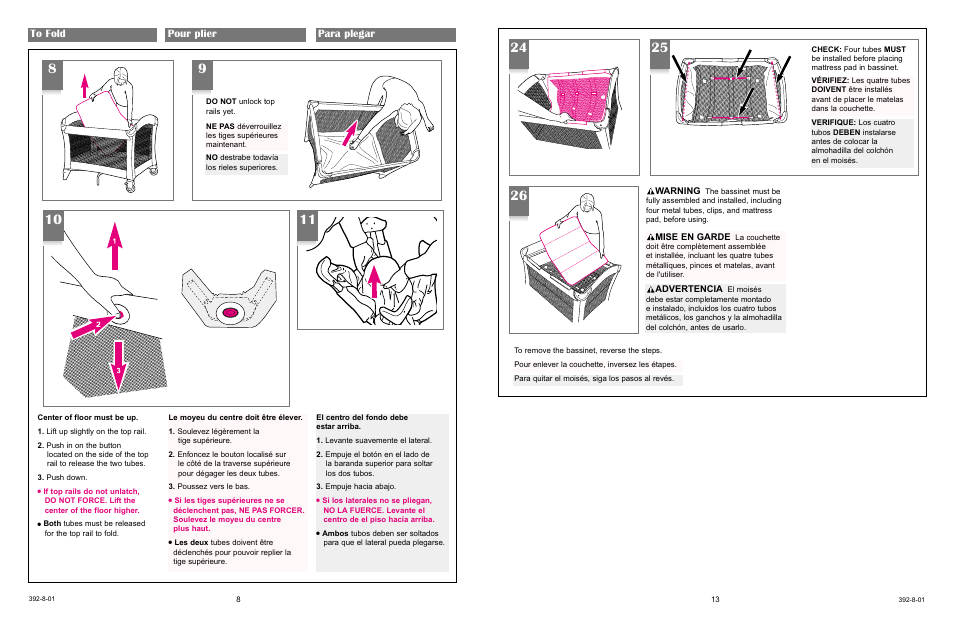 Graco 9500 User Manual | Page 8 / 19