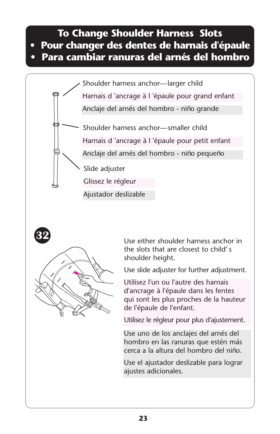 Graco ISPA338AA User Manual | Page 23 / 32