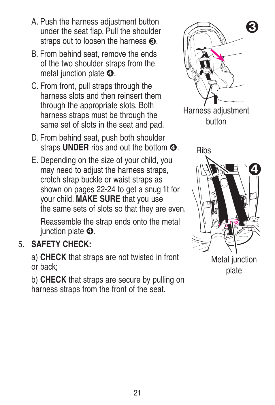 Graco SnugRide 1778253 User Manual | Page 21 / 96