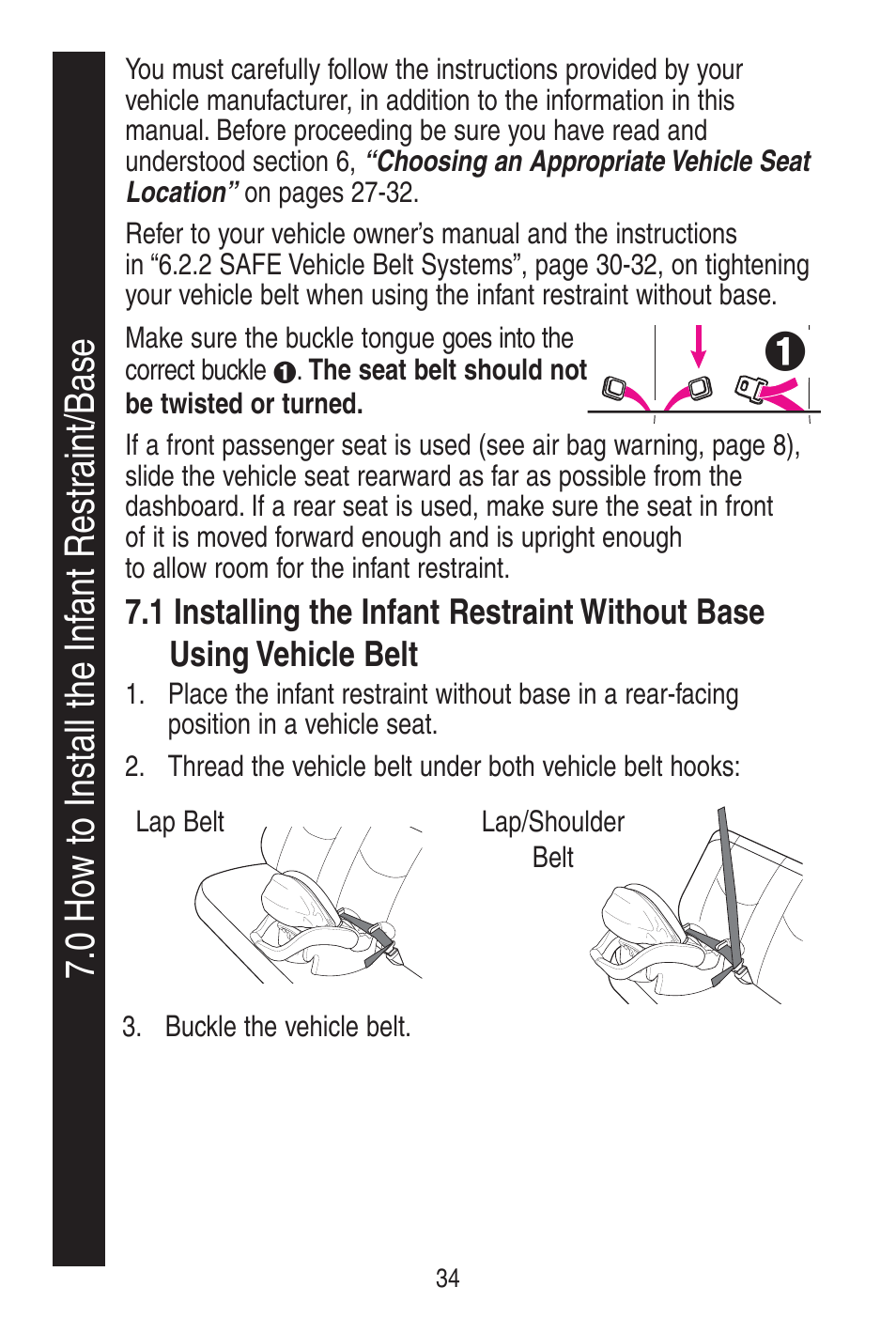 Graco SnugRide 1778253 User Manual | Page 34 / 96