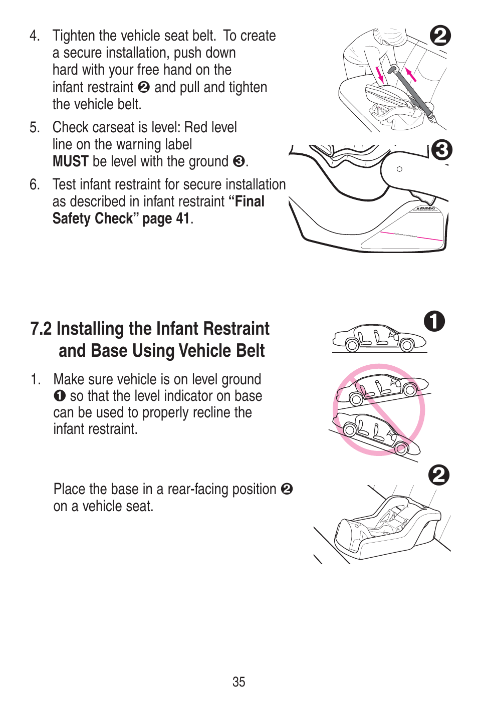 Graco SnugRide 1778253 User Manual | Page 35 / 96
