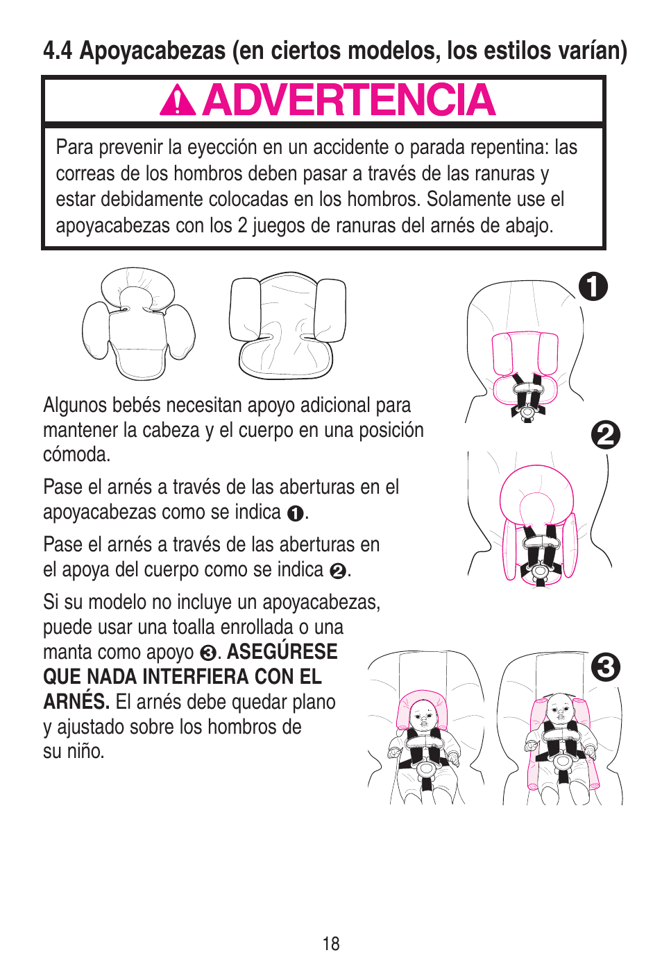 A advertencia | Graco SnugRide 1778253 User Manual | Page 66 / 96