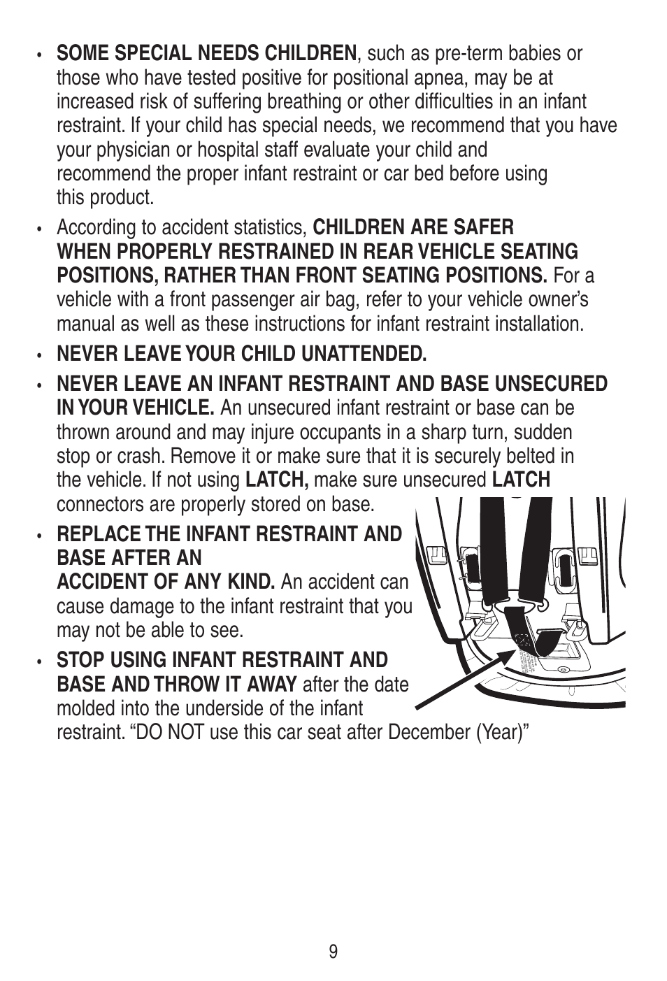 Graco SnugRide 1778253 User Manual | Page 9 / 96