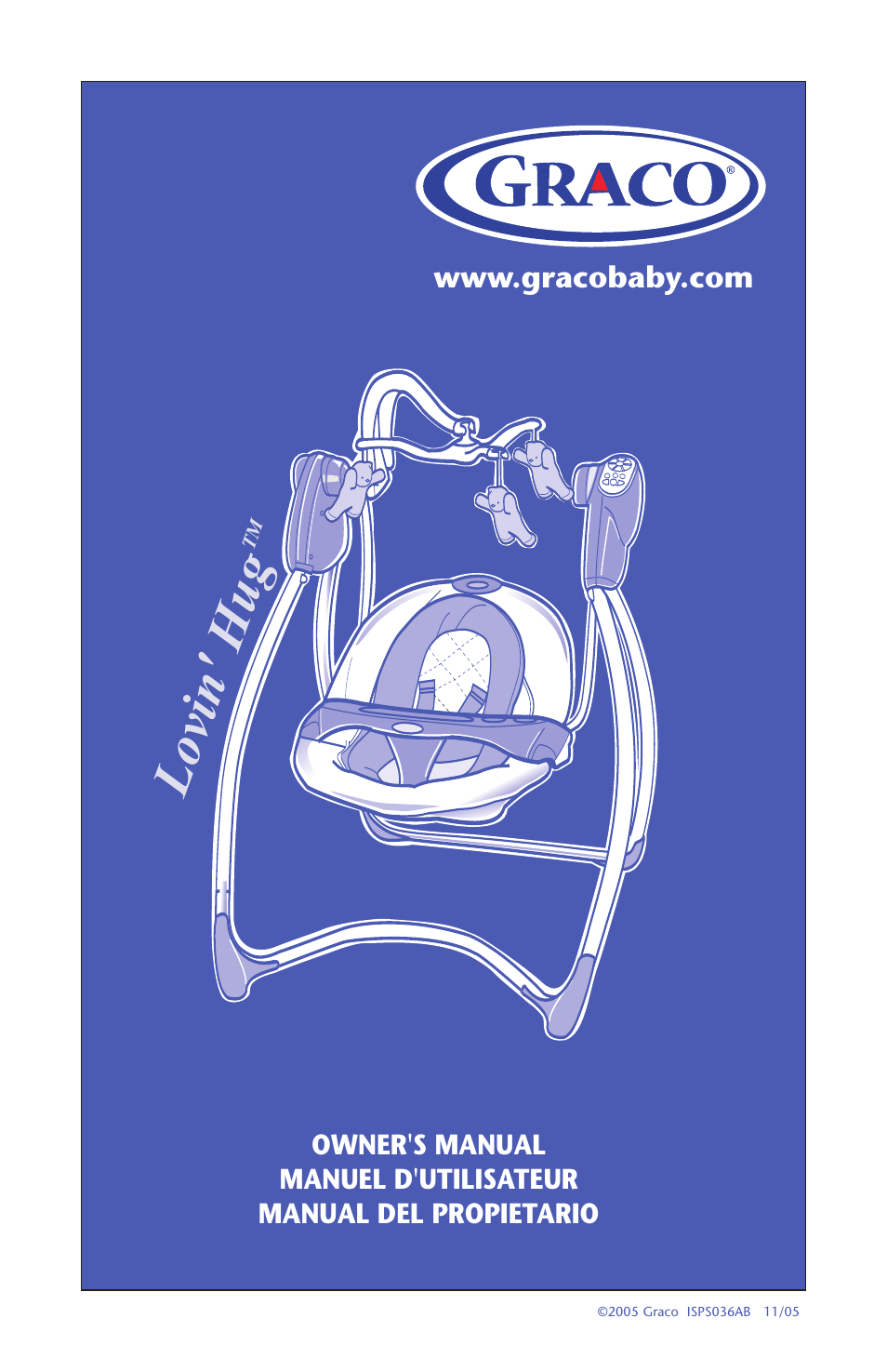 Graco Lovin' Hug Swing User Manual | 40 pages