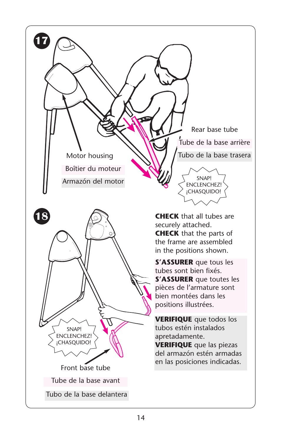 Graco Lovin' Hug Swing User Manual | Page 14 / 40