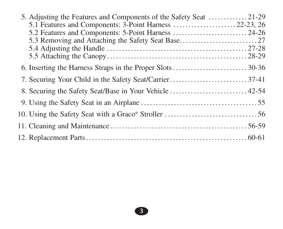 Graco 7421 User Manual | Page 22 / 124