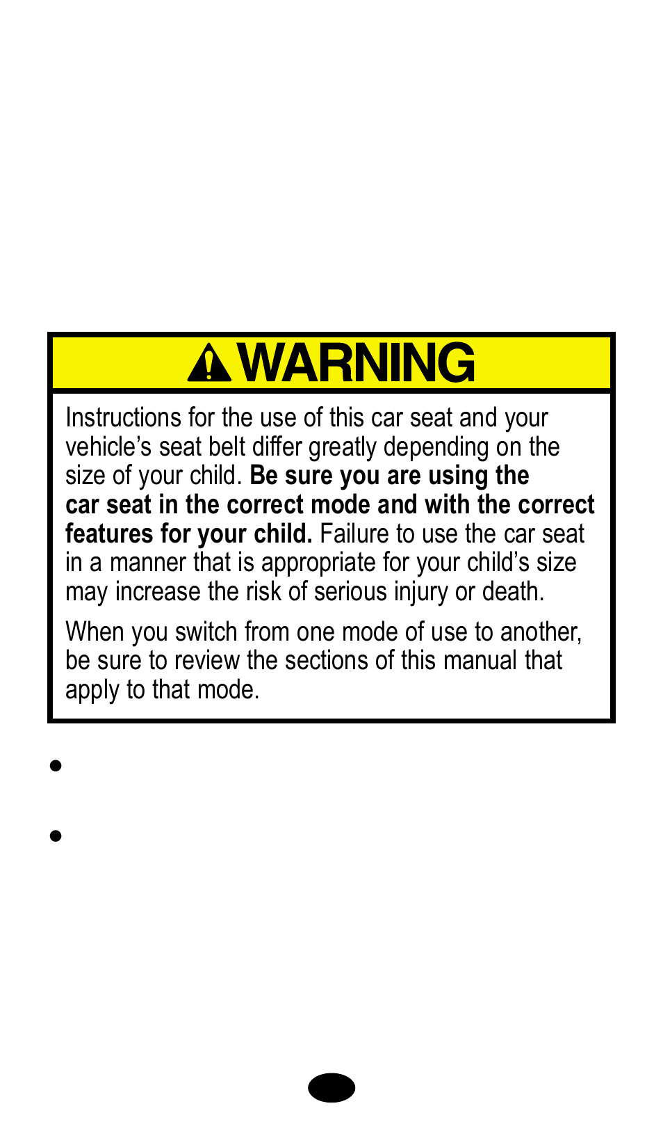 Important safety information, 1 about your child | Graco 8480 User Manual | Page 5 / 56