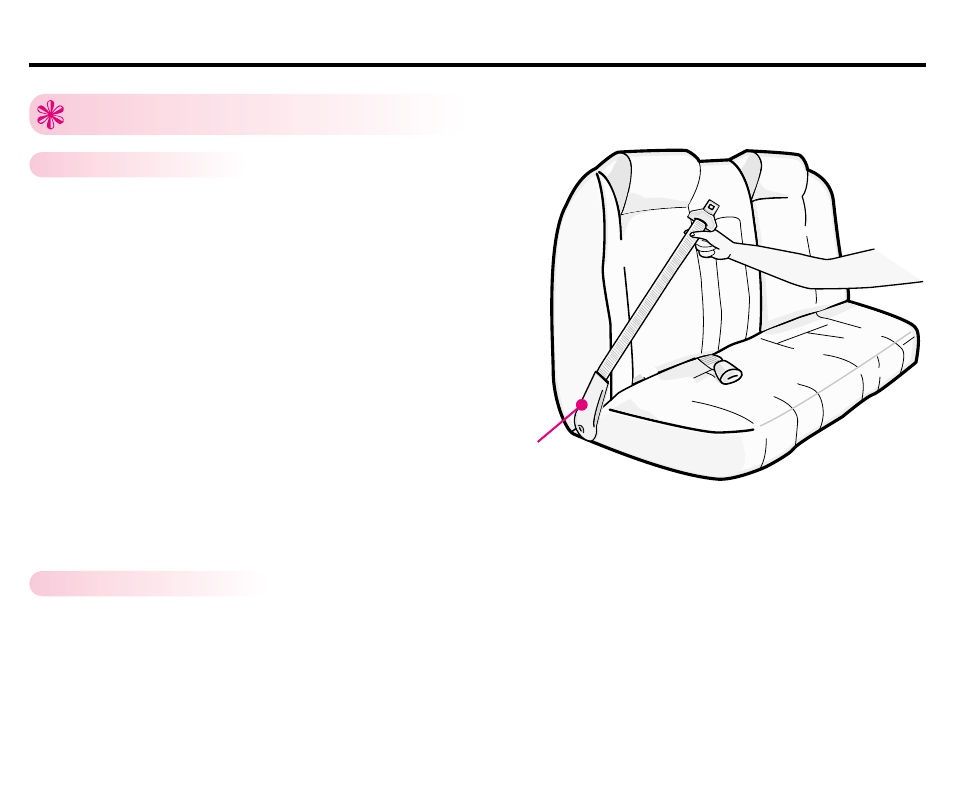 Vehicle seat belts, Lap belts - with retractor, Continued) | Graco ISPB008BC 1/03 User Manual | Page 26 / 80