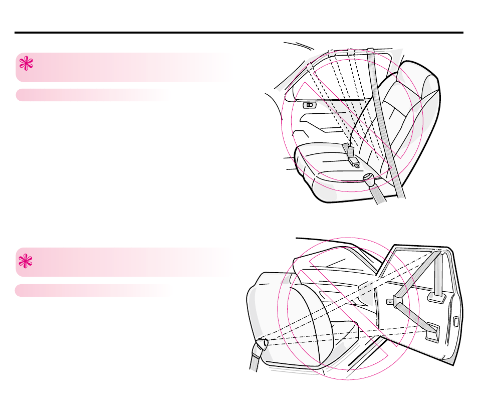 Vehicle seat belts | Graco ISPB008BC 1/03 User Manual | Page 27 / 80
