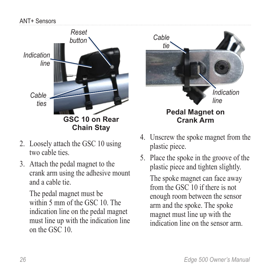 Garmin Edge 500 User Manual | Page 30 / 64