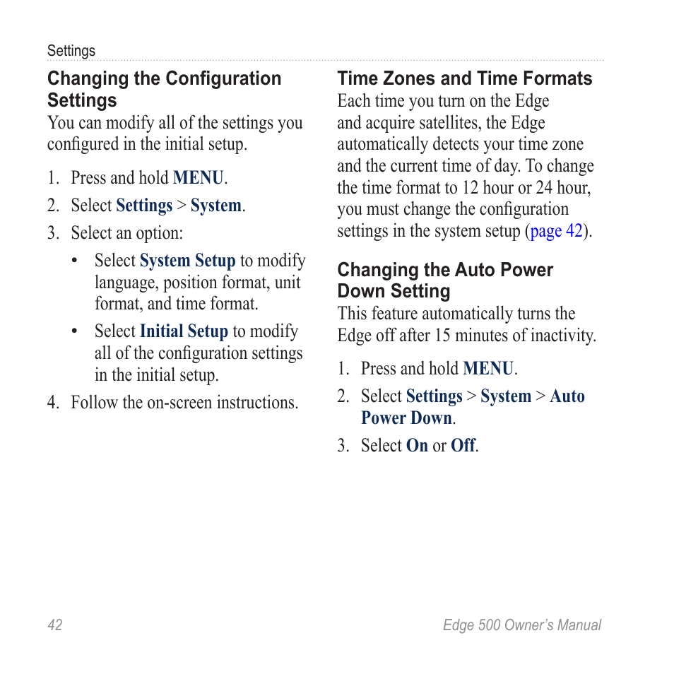 Garmin Edge 500 User Manual | Page 46 / 64