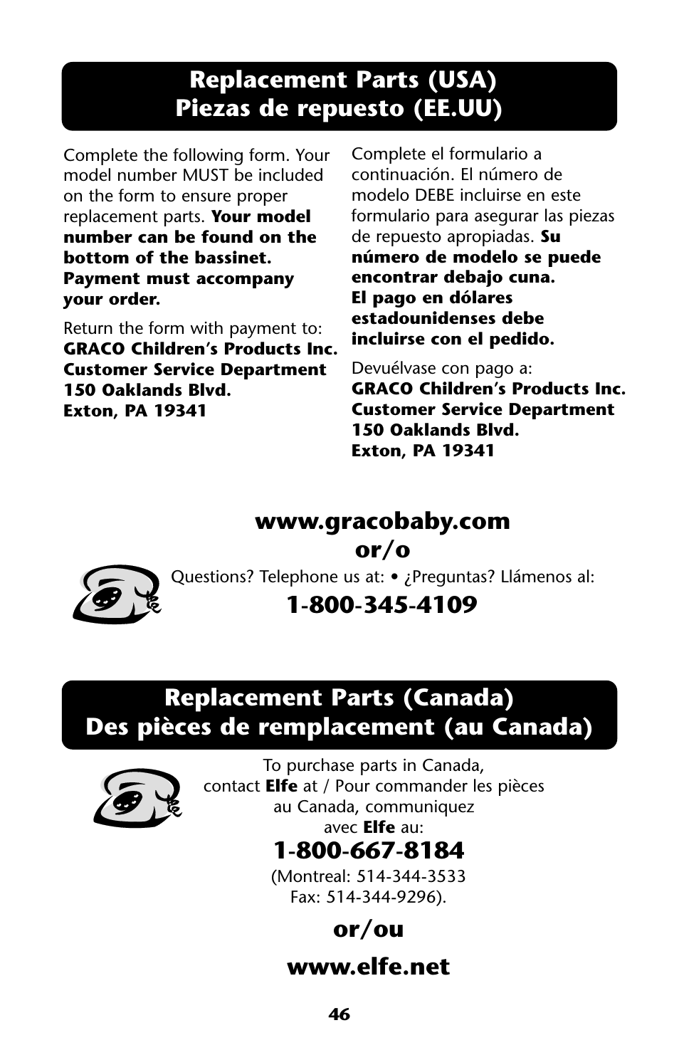 Graco ISPJ003AB User Manual | Page 46 / 48