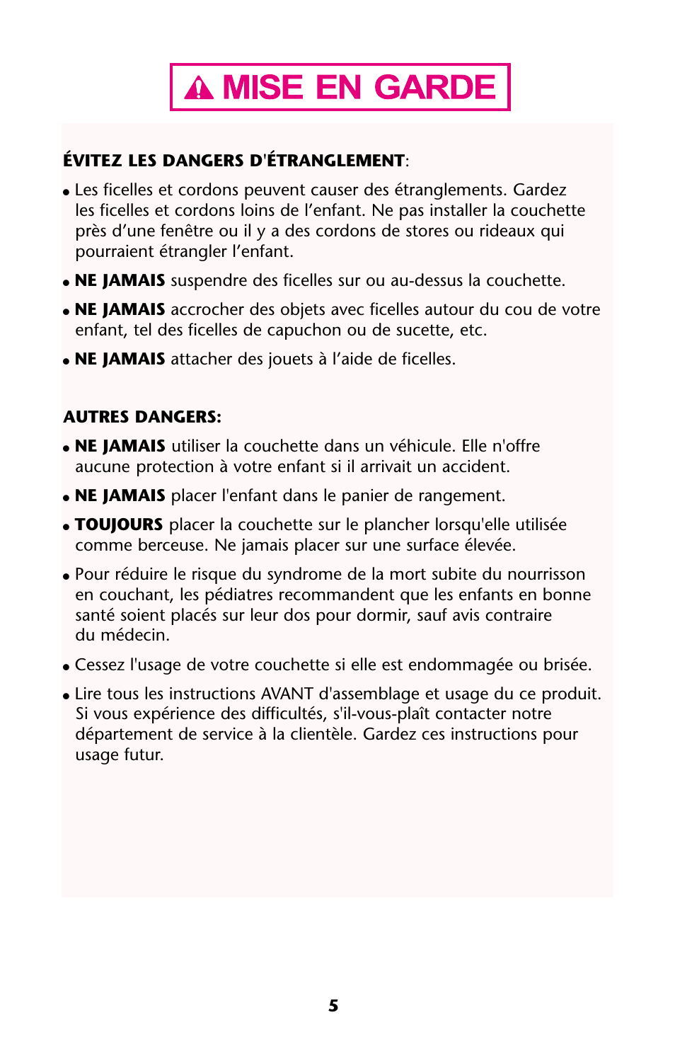 Graco ISPJ003AB User Manual | Page 5 / 48