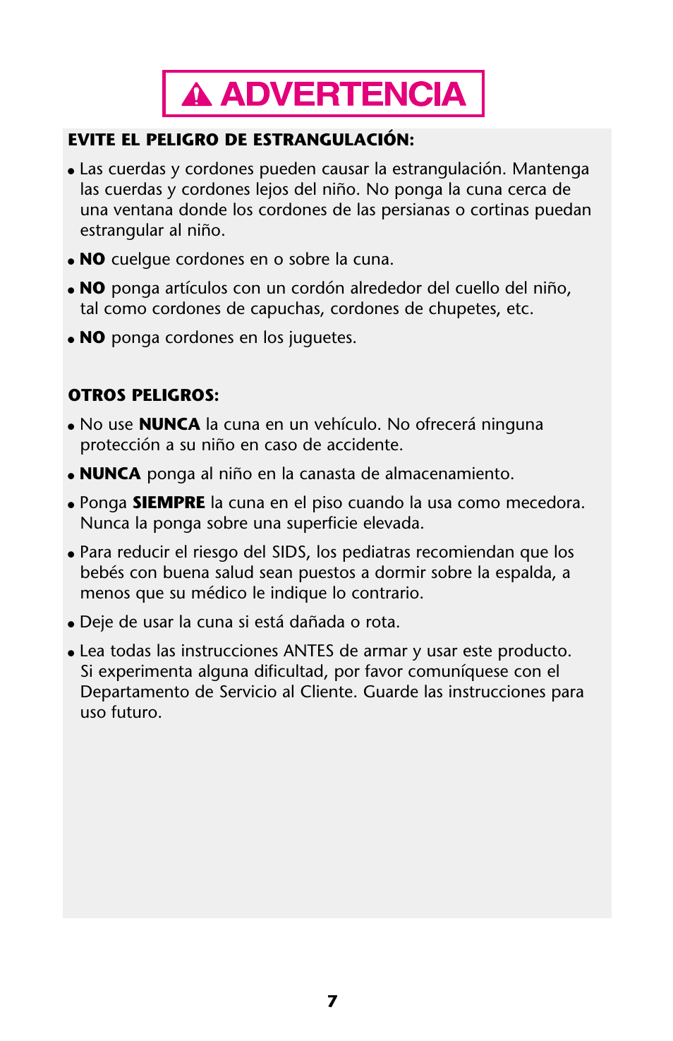 Graco ISPJ003AB User Manual | Page 7 / 48