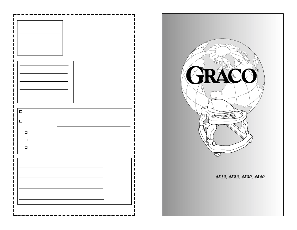 Graco 4522 User Manual | Page 28 / 28