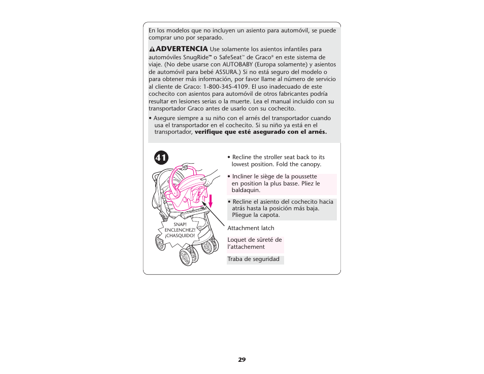 Advertencia | Graco ISPA199AA User Manual | Page 29 / 136