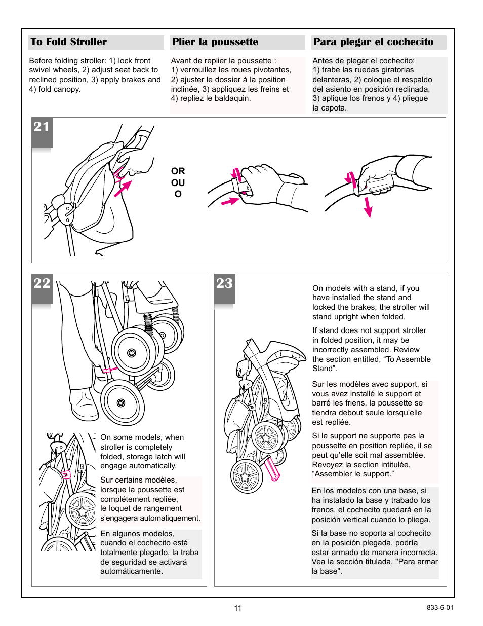 Graco 7427 User Manual | Page 11 / 122