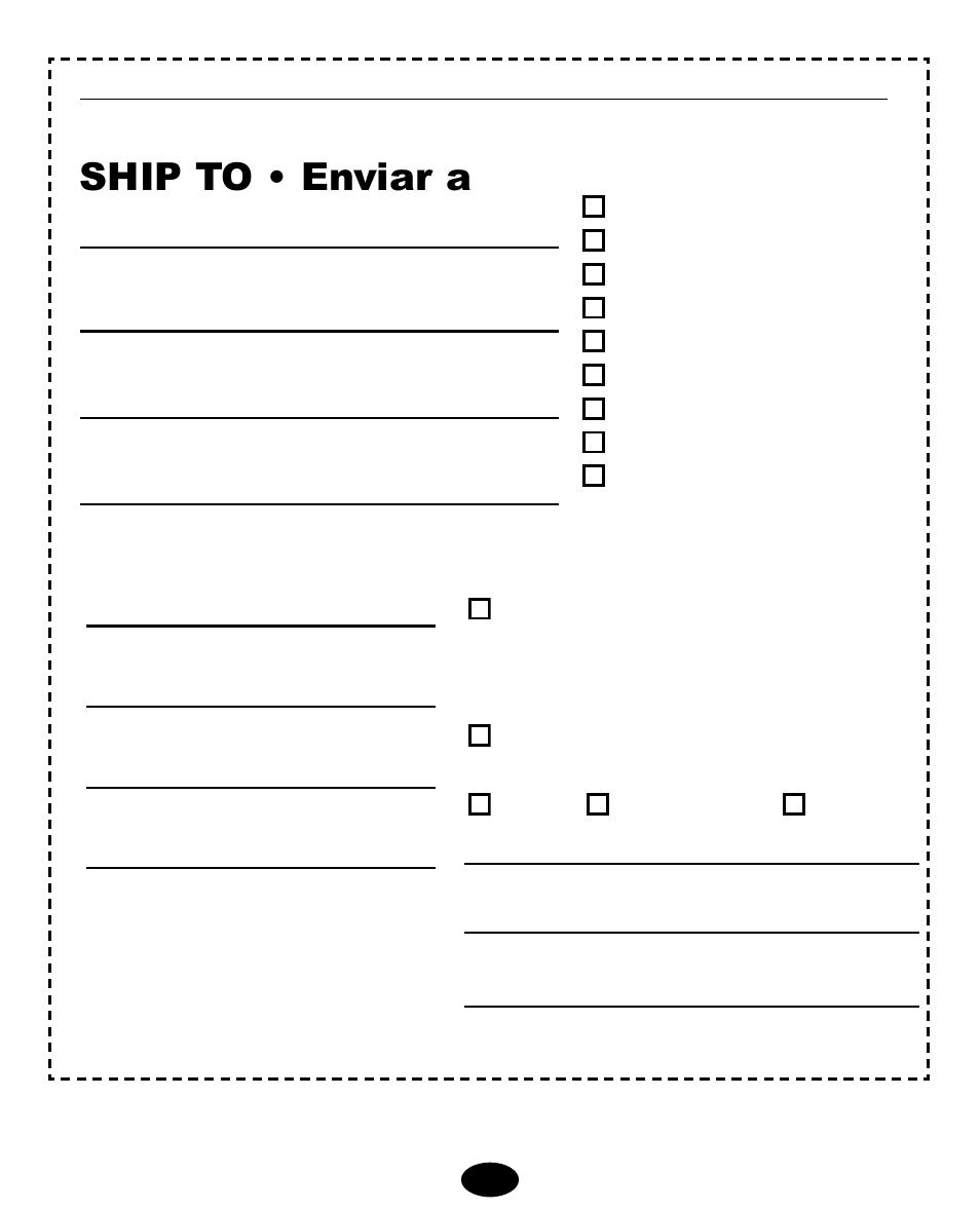 Ship to • enviar a | Graco 7427 User Manual | Page 122 / 122