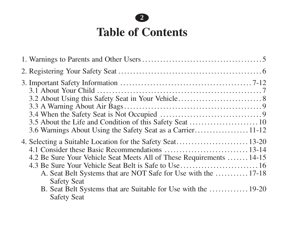 Graco 7427 User Manual | Page 19 / 122