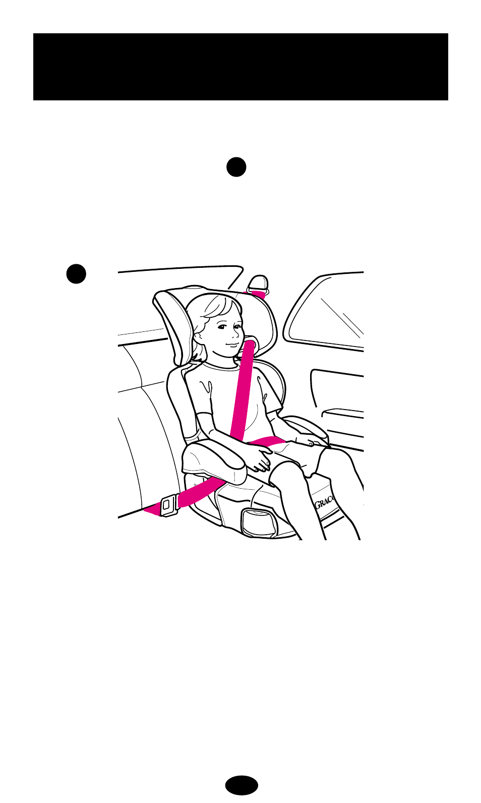 Securing your child in vehicle | Graco ISPB004HB User Manual | Page 25 / 40