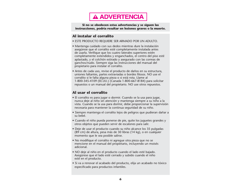 Graco ISPP066AA User Manual | Page 6 / 46