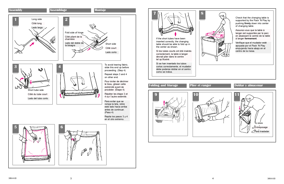 Assembly assemblage montaje | Graco 389-8-00 User Manual | Page 3 / 5
