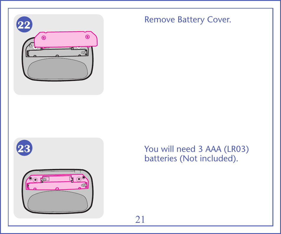 Graco IMONITOR 2M13 User Manual | Page 24 / 67