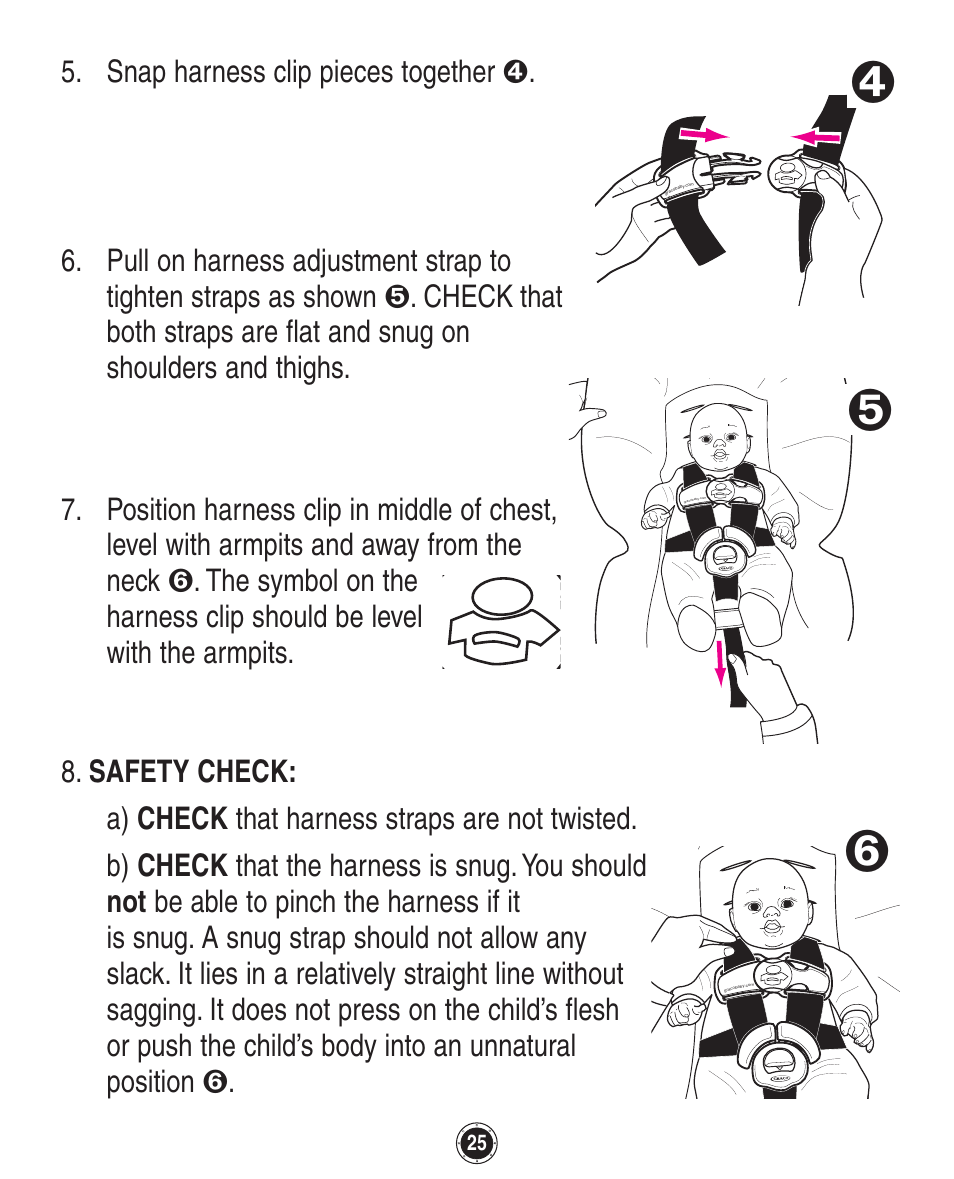 Graco SafeSeat Birkshire 8A12BKR User Manual | Page 25 / 88